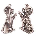Silver Brooches